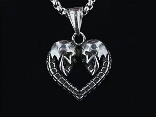HY Wholesale Pendant Jewelry Stainless Steel Pendant (not includ chain)-HY0154P0235