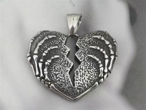 HY Wholesale Pendant Jewelry Stainless Steel Pendant (not includ chain)-HY0154P1165