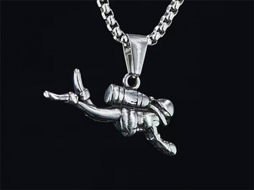 HY Wholesale Pendant Jewelry Stainless Steel Pendant (not includ chain)-HY0154P0315