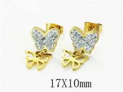 HY Wholesale Earrings 316L Stainless Steel Earrings Jewelry-HY80E1237JR
