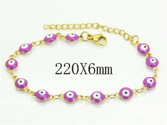 HY Wholesale Bracelets 316L Stainless Steel Jewelry Bracelets-HY53B0199KW