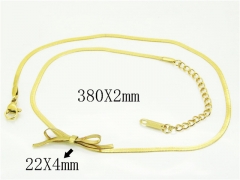 HY Wholesale Stainless Steel 316L Jewelry Popular Necklaces-HY80N0940OL