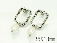 HY Wholesale Earrings 316L Stainless Steel Earrings Jewelry-HY30E1880NL