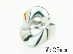 HY Wholesale Rings Jewelry Stainless Steel 316L Rings-HY15R2803HEE