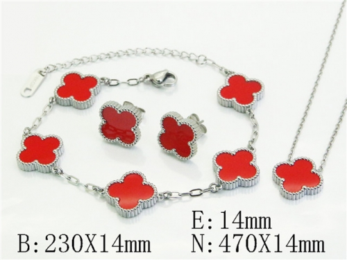 HY Wholesale Jewelry Set 316L Stainless Steel jewelry Set Fashion Jewelry-HY30S0132HIC