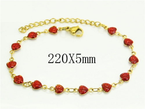 HY Wholesale Bracelets 316L Stainless Steel Jewelry Bracelets-HY53B0237KR