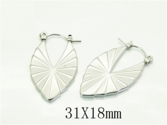 HY Wholesale Earrings 316L Stainless Steel Earrings Jewelry-HY30E1822LC