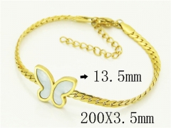 HY Wholesale Bracelets 316L Stainless Steel Jewelry Bracelets-HY34B0123AKO