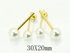 HY Wholesale Earrings 316L Stainless Steel Earrings Jewelry-HY89E0540OX