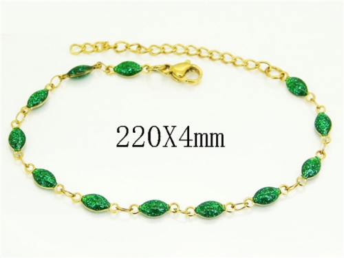HY Wholesale Bracelets 316L Stainless Steel Jewelry Bracelets-HY53B0241KF