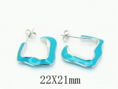 HY Wholesale Earrings 316L Stainless Steel Earrings Jewelry-HY80E1265ENL