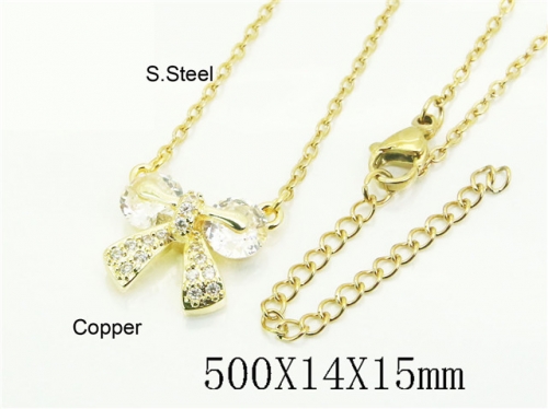 HY Wholesale Stainless Steel 316L Jewelry Popular Necklaces-HY54N0618ML