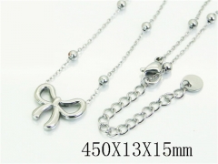 HY Wholesale Stainless Steel 316L Jewelry Popular Necklaces-HY30N0155OL