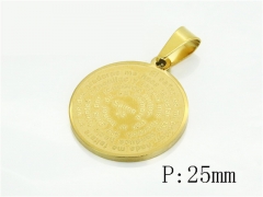 HY Wholesale Pendant Jewelry 316L Stainless Steel Jewelry Pendant-HY12P1864KQ