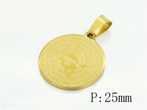 HY Wholesale Pendant Jewelry 316L Stainless Steel Jewelry Pendant-HY12P1864KQ