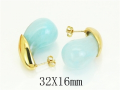 HY Wholesale Earrings 316L Stainless Steel Earrings Jewelry-HY80E1274PB