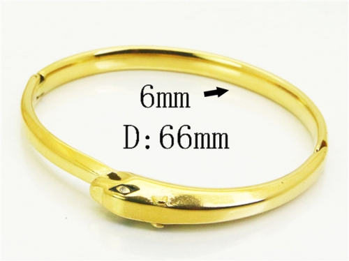 HY Wholesale Bangles Jewelry Stainless Steel 316L Popular Bangle-HY80B1926HJL