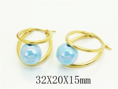 HY Wholesale Earrings 316L Stainless Steel Earrings Jewelry-HY05E2198NS
