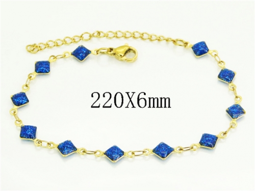HY Wholesale Bracelets 316L Stainless Steel Jewelry Bracelets-HY53B0229KG