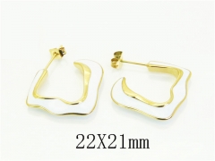 HY Wholesale Earrings 316L Stainless Steel Earrings Jewelry-HY80E1266OT