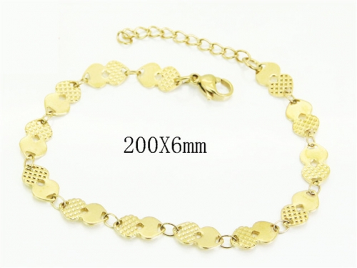 HY Wholesale Bracelets 316L Stainless Steel Jewelry Bracelets-HY70B0492KD