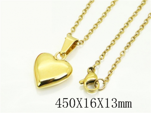 HY Wholesale Stainless Steel 316L Jewelry Popular Necklaces-HY74N0218OQ