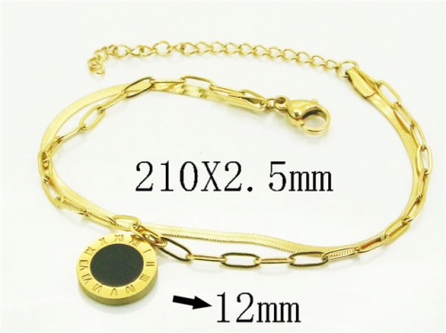 HY Wholesale Bracelets 316L Stainless Steel Jewelry Bracelets-HY80B1934LD