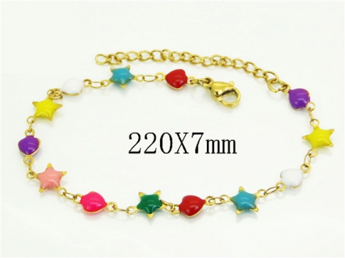 HY Wholesale Bracelets 316L Stainless Steel Jewelry Bracelets-HY53B0224KZ