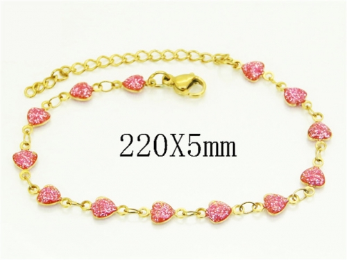 HY Wholesale Bracelets 316L Stainless Steel Jewelry Bracelets-HY53B0232KS