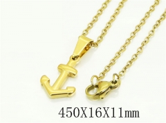 HY Wholesale Stainless Steel 316L Jewelry Popular Necklaces-HY74N0212LA