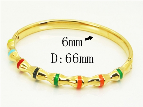 HY Wholesale Bangles Jewelry Stainless Steel 316L Popular Bangle-HY80B1924HKL