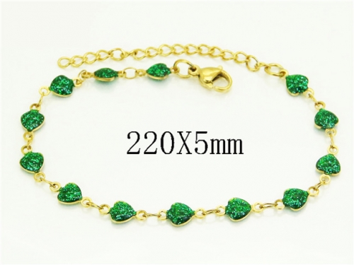 HY Wholesale Bracelets 316L Stainless Steel Jewelry Bracelets-HY53B0234KQ