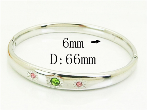 HY Wholesale Bangles Jewelry Stainless Steel 316L Popular Bangle-HY80B1921HIL