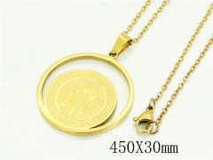 HY Wholesale Stainless Steel 316L Jewelry Popular Necklaces-HY74N0206OL