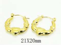 HY Wholesale Earrings 316L Stainless Steel Earrings Jewelry-HY30E1889EML