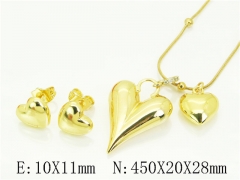 HY Wholesale Jewelry Set 316L Stainless Steel jewelry Set Fashion Jewelry-HY45S0114HNF
