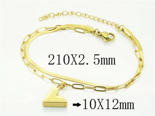 HY Wholesale Bracelets 316L Stainless Steel Jewelry Bracelets-HY80B1935LQ