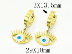 HY Wholesale Earrings 316L Stainless Steel Earrings Jewelry-HY89E0558OW