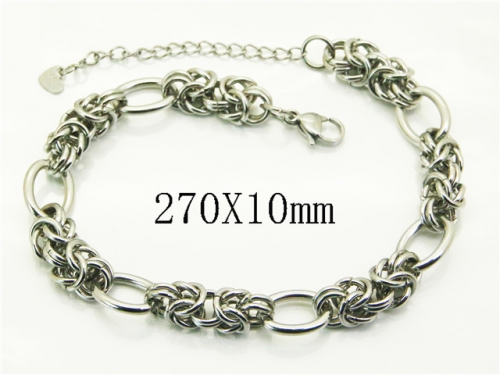 HY Wholesale Bracelets 316L Stainless Steel Jewelry Bracelets-HY81B0749MW