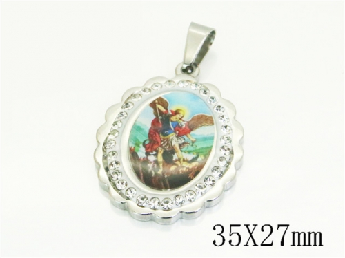 HY Wholesale Pendant Jewelry 316L Stainless Steel Jewelry Pendant-HY12P1889KC