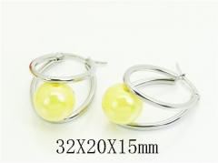 HY Wholesale Earrings 316L Stainless Steel Earrings Jewelry-HY05E2193CLL