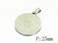 HY Wholesale Pendant Jewelry 316L Stainless Steel Jewelry Pendant-HY12P1865JL