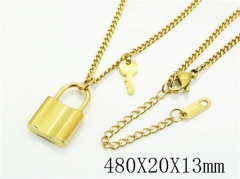 HY Wholesale Stainless Steel 316L Jewelry Popular Necklaces-HY80N0950LL