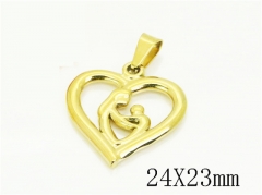 HY Wholesale Pendant Jewelry 316L Stainless Steel Jewelry Pendant-HY12P1873JG
