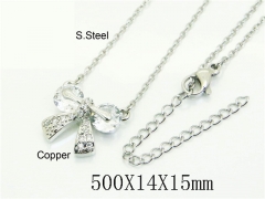 HY Wholesale Stainless Steel 316L Jewelry Popular Necklaces-HY54N0617MW