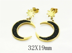 HY Wholesale Earrings 316L Stainless Steel Earrings Jewelry-HY89E0561PC