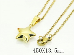 HY Wholesale Stainless Steel 316L Jewelry Popular Necklaces-HY74N0240ML