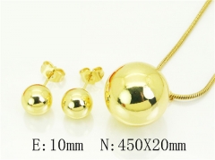 HY Wholesale Jewelry Set 316L Stainless Steel jewelry Set Fashion Jewelry-HY45S0115HKE