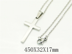 HY Wholesale Stainless Steel 316L Jewelry Popular Necklaces-HY81N0451JL