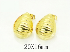 HY Wholesale Earrings 316L Stainless Steel Earrings Jewelry-HY30E1833ML